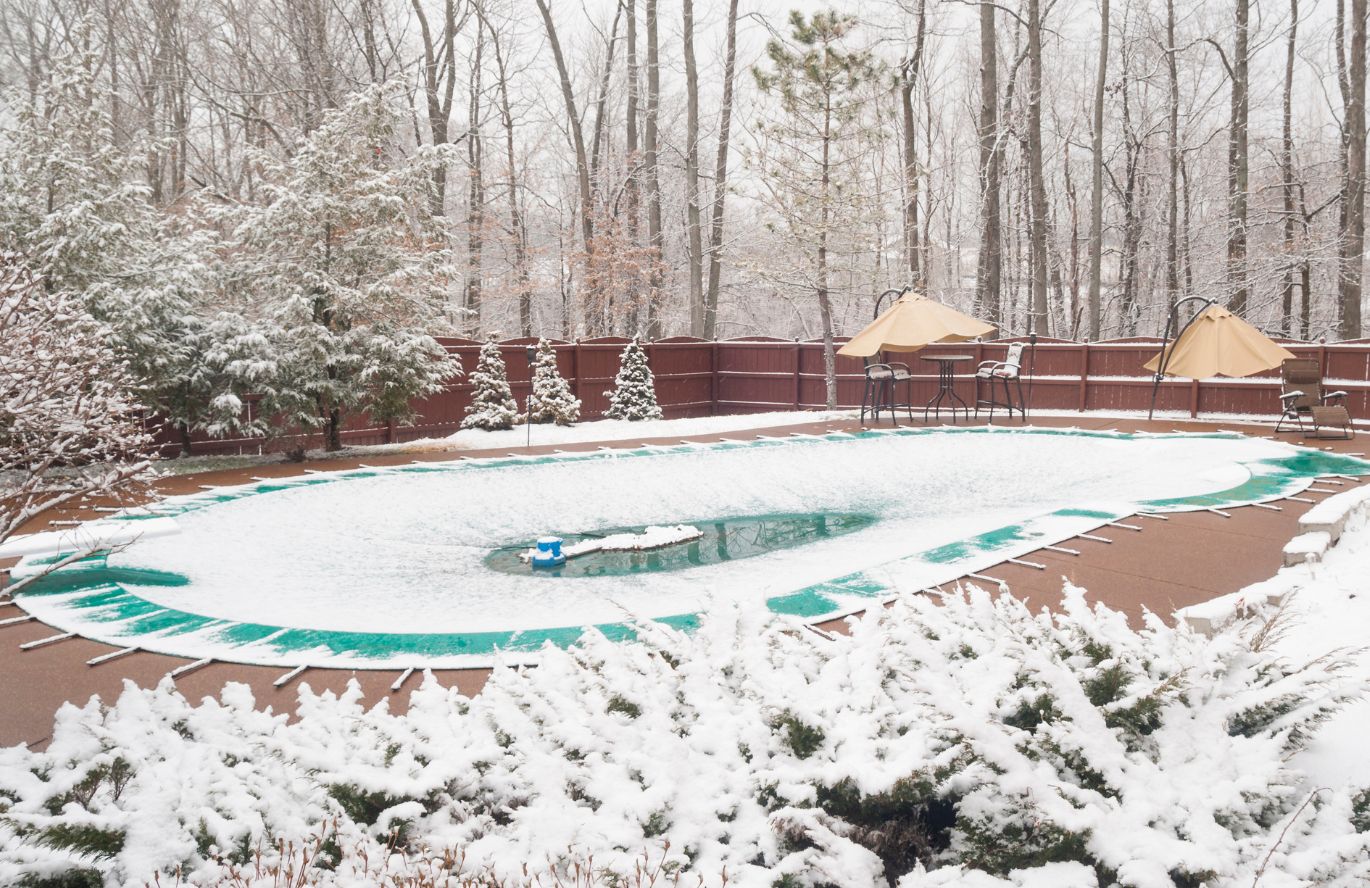 entretien piscine hiver