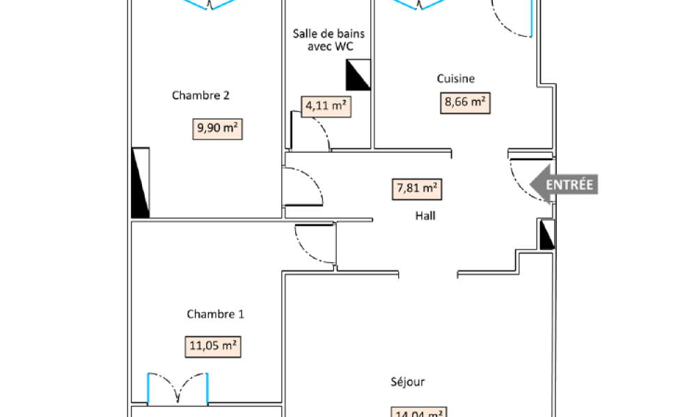 Vente appartement 3 pièces à Annecy - réf. 4688 ROC - Photo 3