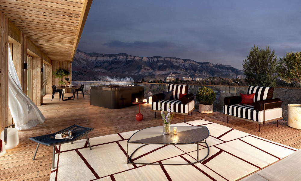 Programme neuf appartement 5 pièces à Aix-les-Bains - réf. C601 - Photo 1