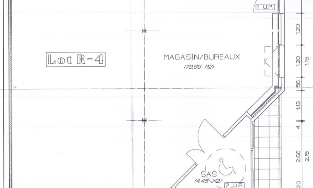 Location local commercial 84.44 m² à Rumilly - réf. 4581-4 - Photo 5