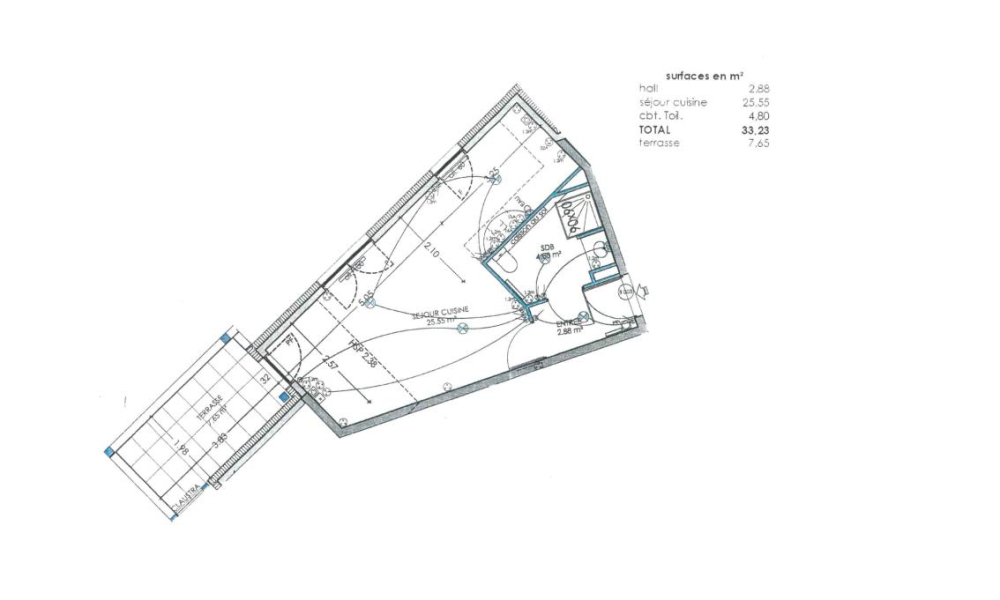 Location appartement Annecy 1 pièces 33 m2 - réf. 7196 - Photo 5