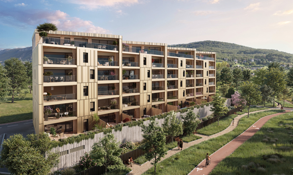 Programme neuf appartement 4 pièces à Aix-les-Bains - réf. D202 - Photo 1