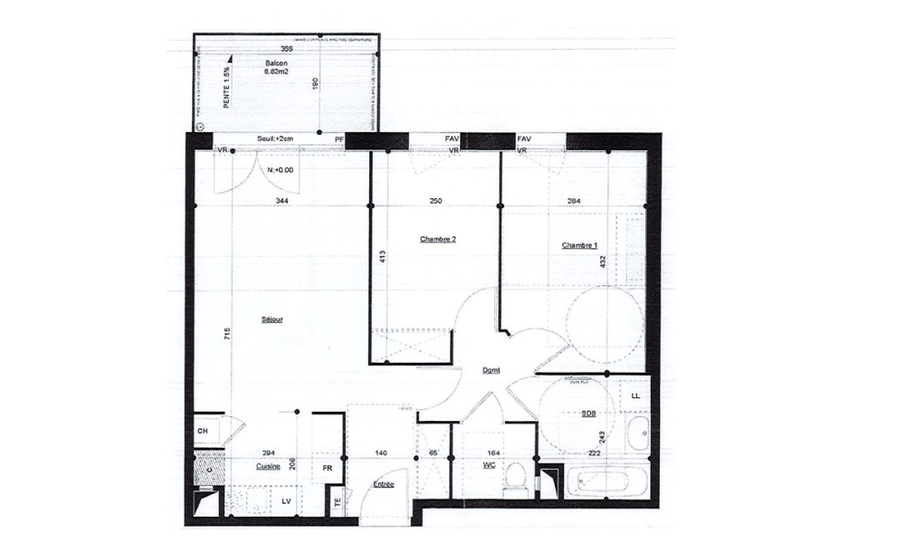 Location appartement Rumilly 3 pièces 60 m2 - réf. 7342 - Photo 6
